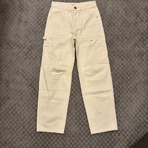 Billabong Cream Cargo Pants